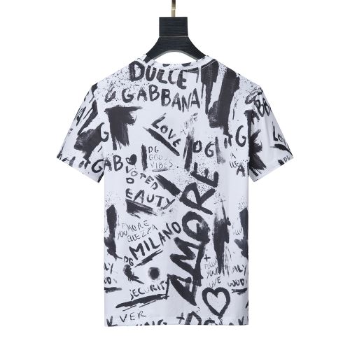 2022新作 半袖Tシャツ プリント ドルチェ ガッバーナコピー 乾きやすい 通気性に優れた ラックスした雰囲気 大好評