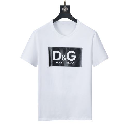 ラウンドネック 半袖Tシャツ 2022新作 ドルチェ&ガッバーナブランドコピー 落ち着いた感覚 2色可選 着心地満点 通気性に優れた