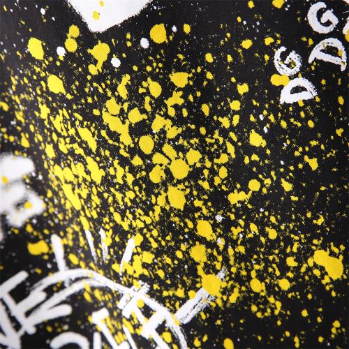 2022新作 2色可選 プリント 半袖Tシャツ 通気性に優れた レイヤード風/重ね着風 超目玉 サイズ豊富 ドルチェ&ガッバーナスーパーコピー
