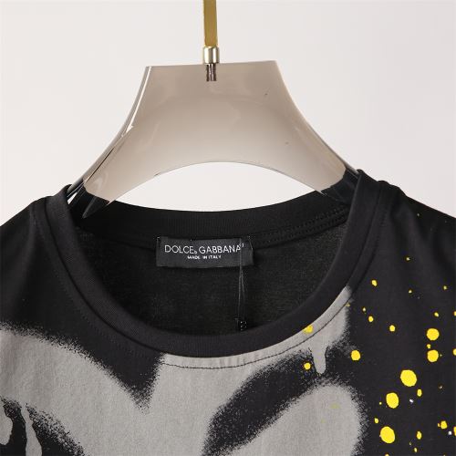 2022新作 2色可選 プリント 半袖Tシャツ 通気性に優れた レイヤード風/重ね着風 超目玉 サイズ豊富 ドルチェ&ガッバーナスーパーコピー