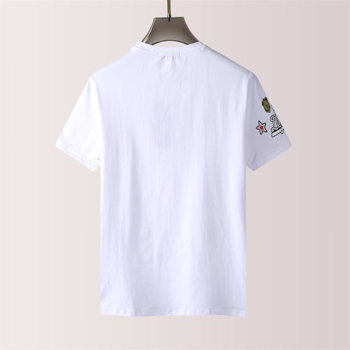 魅力ファッション ドルチェ&ガッバーナコピー ブランド ラウンドネック プリント 半袖Tシャツ 2022新作 2色可選 肌に密着 着回し度抜群