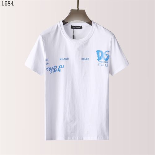 ドルチェ&ガッバーナスーパーコピー 激安 レジャー ラウンドネック 半袖Tシャツ 2022新作 2色可選 吸汗性に優れ シンプル