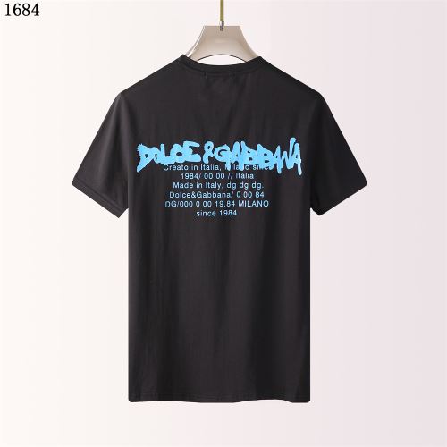 ドルチェ&ガッバーナスーパーコピー 激安 レジャー ラウンドネック 半袖Tシャツ 2022新作 2色可選 吸汗性に優れ シンプル