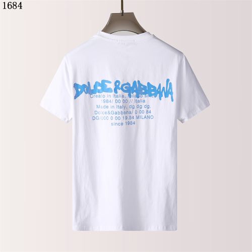 ドルチェ&ガッバーナスーパーコピー 激安 レジャー ラウンドネック 半袖Tシャツ 2022新作 2色可選 吸汗性に優れ シンプル