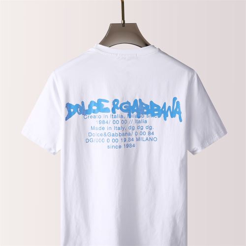 ドルチェ&ガッバーナスーパーコピー 激安 レジャー ラウンドネック 半袖Tシャツ 2022新作 2色可選 吸汗性に優れ シンプル