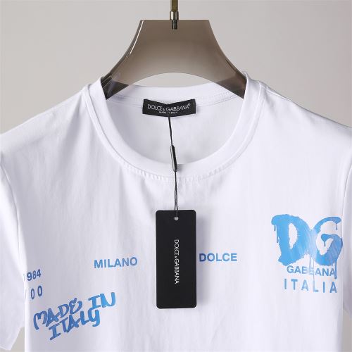 ドルチェ&ガッバーナスーパーコピー 激安 レジャー ラウンドネック 半袖Tシャツ 2022新作 2色可選 吸汗性に優れ シンプル