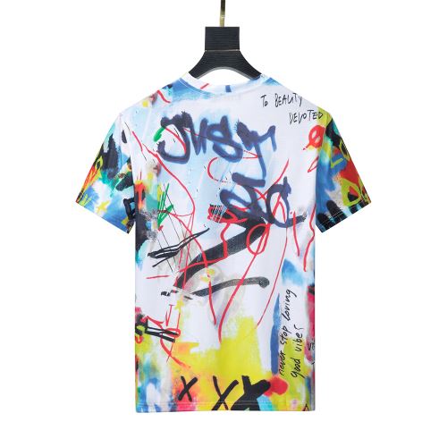 ポップ ドルチェ&ガッバーナブランドコピー 半袖Tシャツ レジャー 2022新作 オリジナル 吸汗速乾 ラウンドネック