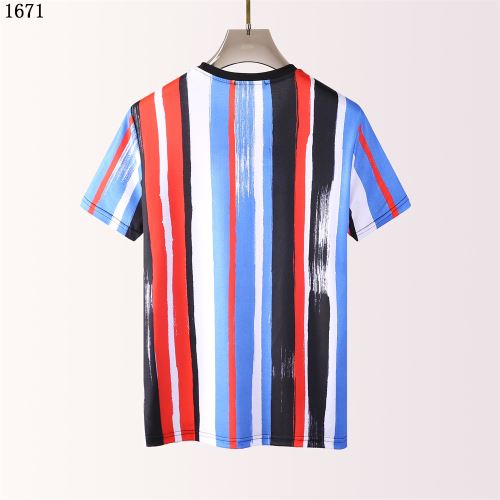 2022新作 ストライプ 半袖Tシャツ ドルチェ&ガッバーナスーパーコピー 魅力ファッション カラーラインナップ カジュアル