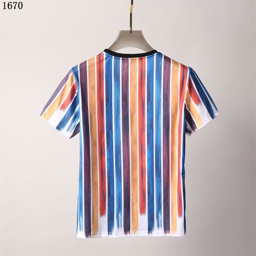 ラウンドネック ストライプ 半袖Tシャツ 優しいフィット感 2022新作 体の運動機能を助け 豊富なサイズ ドルチェ&ガッバーナブランドスーパーコピー