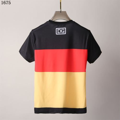 2022新作 ラウンドネック 半袖Tシャツ ドルチェ&ガッバーナスーパーコピー デザイン性の高い オリジナル 