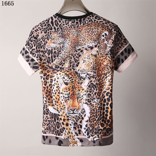 ファション性の高い ラウンドネック プリント 半袖Tシャツ ドルチェ&ガッバーナブランド 偽物 通販 2022新作 超目玉 吸汗性に優れ
