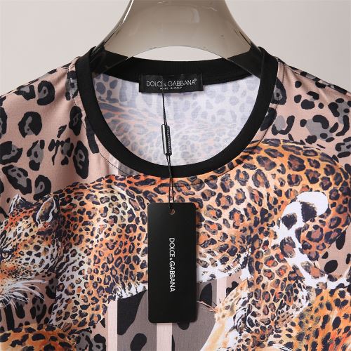 ファション性の高い ラウンドネック プリント 半袖Tシャツ ドルチェ&ガッバーナブランド 偽物 通販 2022新作 超目玉 吸汗性に優れ