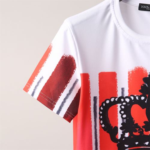 ドルチェ&ガッバーナスーパーコピー 激安 2022新作 数に限りがある 半袖Tシャツ プリント レジャー 着回し度抜群 クールビズ