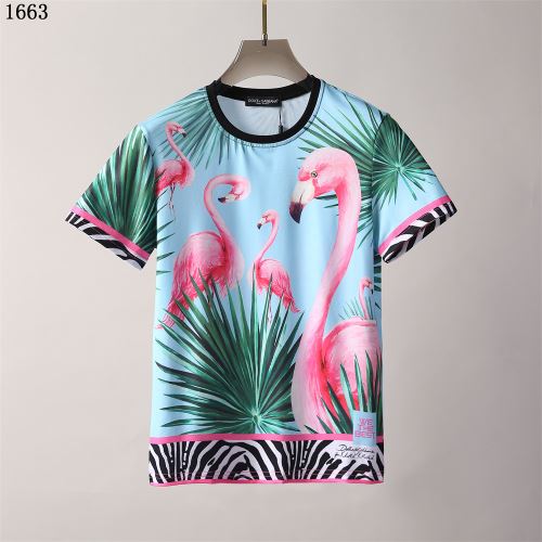 人気ブランド ドルチェ&ガッバーナコピーブランド プリント 半袖Tシャツ デザイン性の高い 乾きやすい 2022新作