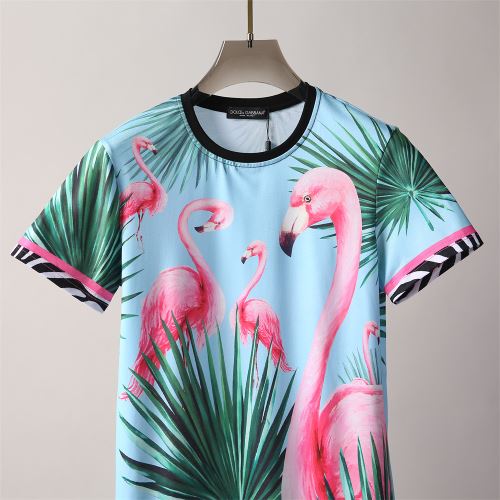 人気ブランド ドルチェ&ガッバーナコピーブランド プリント 半袖Tシャツ デザイン性の高い 乾きやすい 2022新作