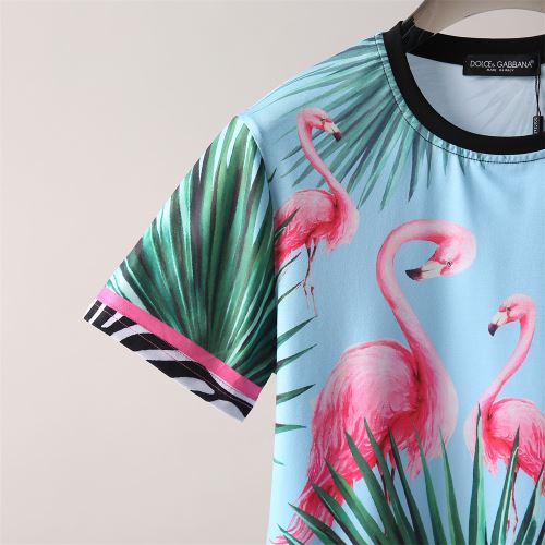 人気ブランド ドルチェ&ガッバーナコピーブランド プリント 半袖Tシャツ デザイン性の高い 乾きやすい 2022新作