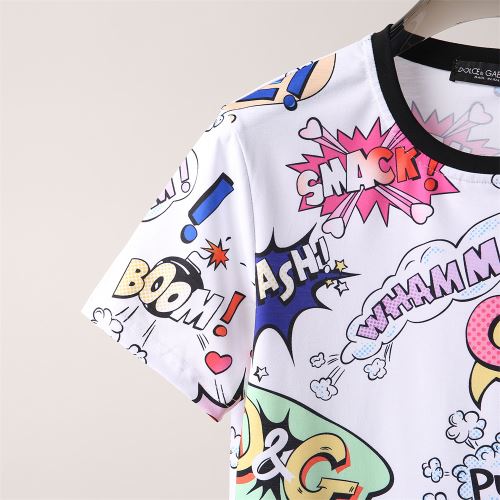 人気ブランド プリント オリジナル 肌に馴染みやすい 半袖Tシャツ ドルチェ&ガッバーナブランド コピー 2022新作