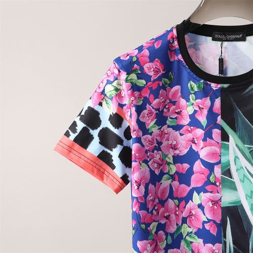 2022新作 海外セレブ愛用 ラウンドネック 半袖Tシャツ カラーラインナップ カジュアル ドルチェ&ガッバーナスーパーコピー