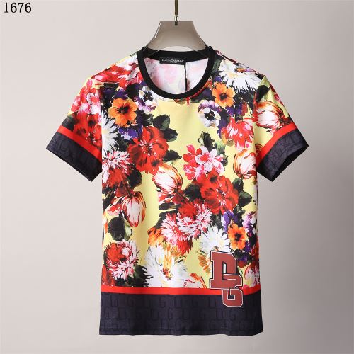 今買い◎得 プリント 半袖Tシャツ ドルチェ ガッバーナコピー 2022新作 着心地満点 デザイン性の高い