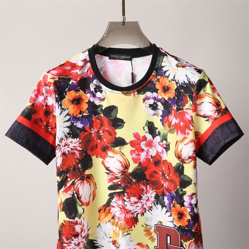 今買い◎得 プリント 半袖Tシャツ ドルチェ ガッバーナコピー 2022新作 着心地満点 デザイン性の高い