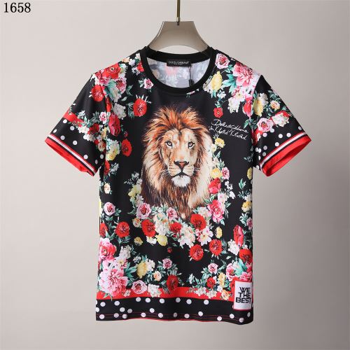 人気販売中 レジャー プリント ドルチェ&ガッバーナブランド 偽物 通販 半袖Tシャツ 自分らしいスタイリング 2022新作