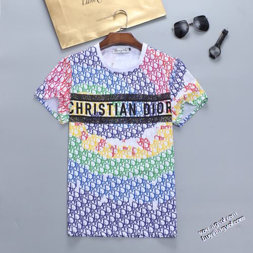 2色可選 魅力ファッション 2022新作 ディオール DIOR 半袖Tシャツ セットアップ上下 ディオールブランド 偽物 通販通気性に優れた カジュアル