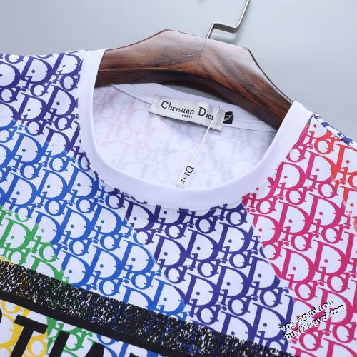2色可選 魅力ファッション 2022新作 ディオール DIOR 半袖Tシャツ セットアップ上下 ディオールブランド 偽物 通販通気性に優れた カジュアル