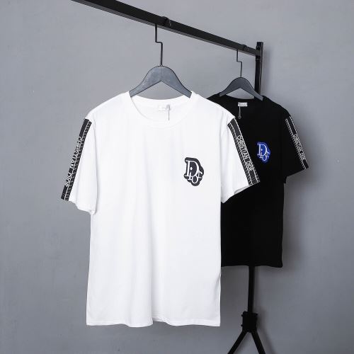 2022新作 ディオール DIOR 2色可選 半袖Tシャツ レジャー 刺繍使い 快適な着心地 乾きやすい 高級感ある ディオールコピー