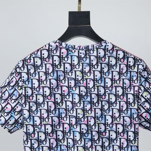 2022新作 ディオール 半袖Tシャツ プリント DIOR デザイン性の高い 着回し度抜群 吸汗性に優れ 風合いが出る ディオールコピー