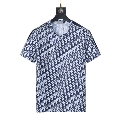 ディオールコピー ブランド ラウンドネック 半袖Tシャツ オリジナル 2022新作 ディオール DIOR 2色可選 長く愛用できる バリエーションに富む 柔らかい手触り
