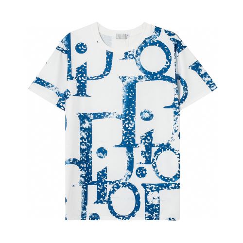 2022新作 ディオールブランド コピー 存在感のある 半袖Tシャツ 男女兼用 カジュアル 肌に密着 乾きやすい 2色可選