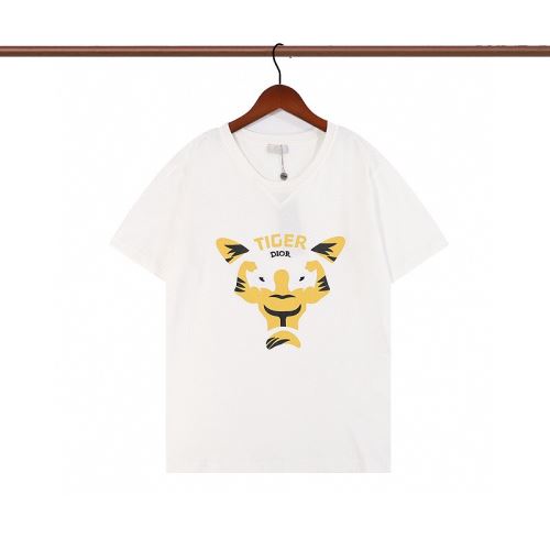 最安値に挑戦 ディオールブランドスーパーコピー 2色可選 バリエーションに富む 半袖Tシャツ 2022新作 シンプル オリジナル 通気性に優れた