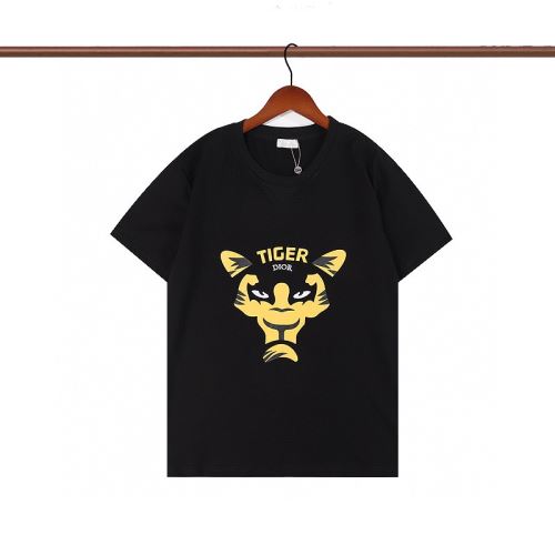 最安値に挑戦 ディオールブランドスーパーコピー 2色可選 バリエーションに富む 半袖Tシャツ 2022新作 シンプル オリジナル 通気性に優れた