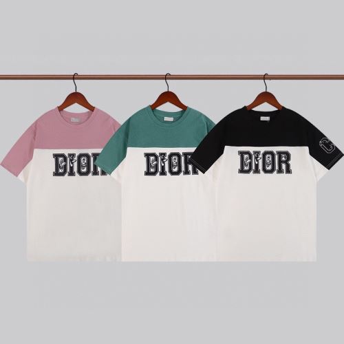 半袖Tシャツ 3色可選 耐久性のある 男女兼用 スタイリッシュな印象 ディオールブランド コピー 細身のシルエット 肌に馴染みやすい 2022新作