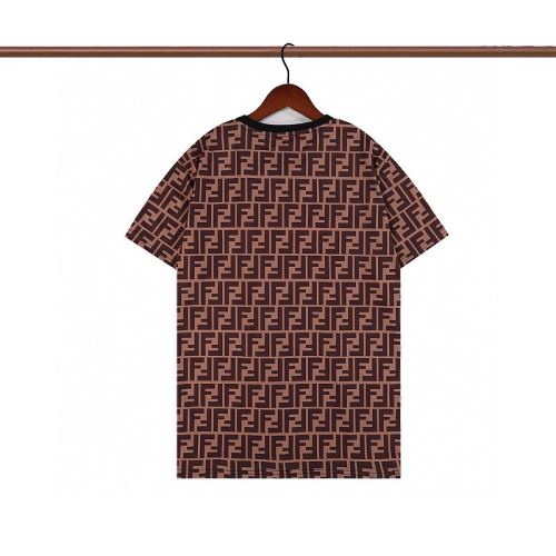 フェンディブランド 偽物 通販 2022新作 半袖Tシャツ 刺繍使い 通気性に優れた ラックスした雰囲気 オリジナル 2色可選