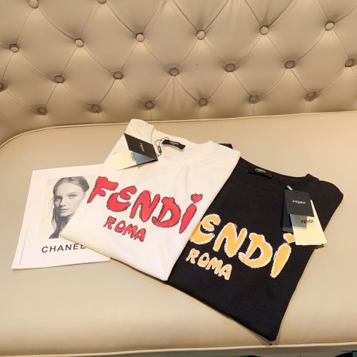 2022新作 半袖Tシャツ 先行販売 フェンディコピーブランド 男女兼用 レジャー 乾きやすい しわになりにくい 2色可選
