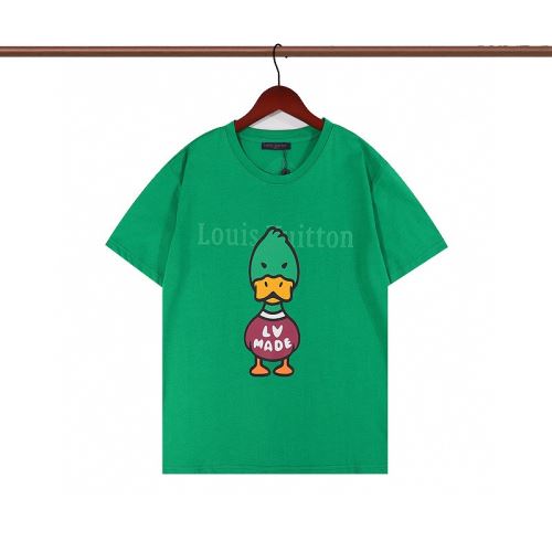 3色可選 大好評 ラウンドネック プリント 半袖Tシャツ 自分らしいスタイリング 肌に密着 2022新作 ルイ ヴィトンコピー ブランド