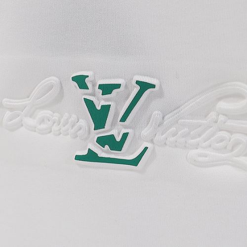 ポップ ルイ ヴィトンコピー 無地 2022新作 ラウンドネック 半袖Tシャツ 収縮性のある 優しいフィット感 2色可選