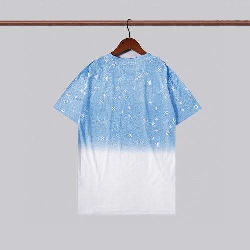 男女兼用 個性的 ルイ ヴィトンブランド 偽物 通販 2022新作 コンビカラー 半袖Tシャツ クールビズ 通気性に優れた