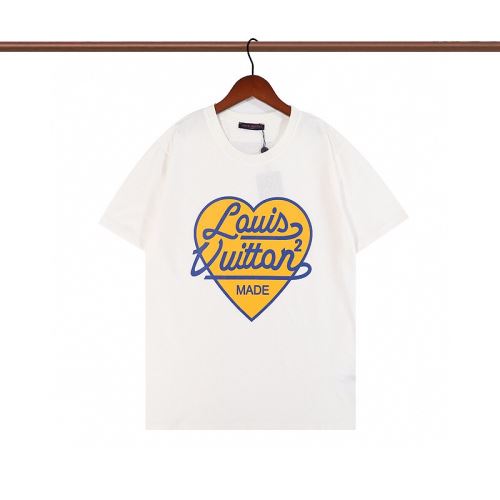 希少価値大！2色可選 半袖Tシャツ プリント 縦には伸びにくい 縦には伸びにくい 2022新作 ルイ ヴィトンスーパーコピー 激安