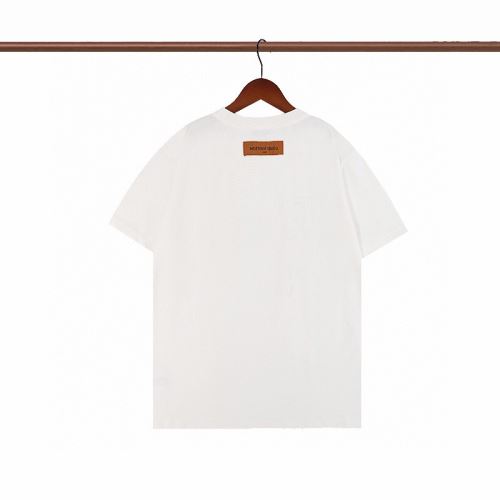 希少価値大！2色可選 半袖Tシャツ プリント 縦には伸びにくい 縦には伸びにくい 2022新作 ルイ ヴィトンスーパーコピー 激安