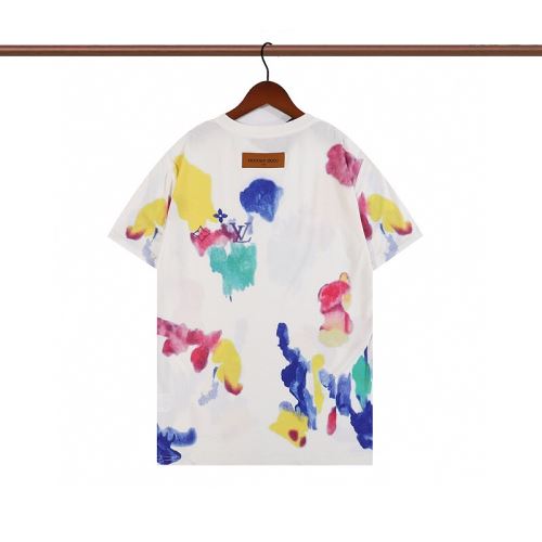 2022新作 ラウンドネック 半袖Tシャツ プリント カラーラインナップ ルイ ヴィトンスーパーコピー 収縮性のある 希少価値大！2色可選