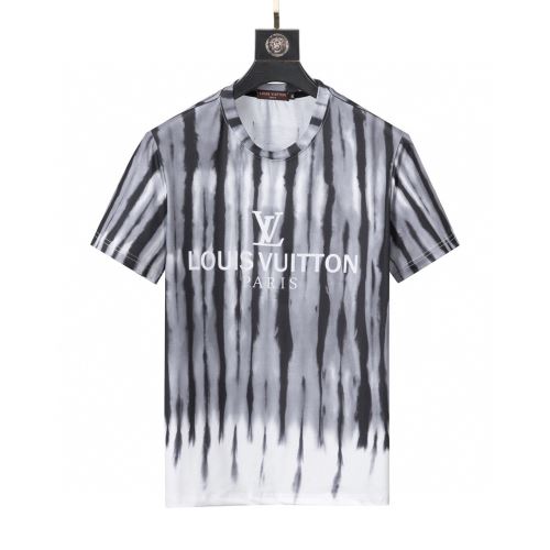 半袖Tシャツ ストライプ 収縮性のある 使い勝手抜群 2022新作 ルイ ヴィトンブランド 偽物 通販 風合いが出る