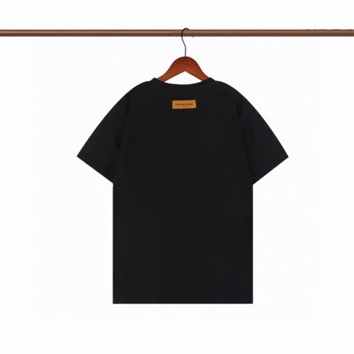 2022新作 シンプル 半袖Tシャツ 吸汗性に優れ 超目玉 無地 ルイ ヴィトンスーパーコピー 自分らしいスタイリング 3色可選