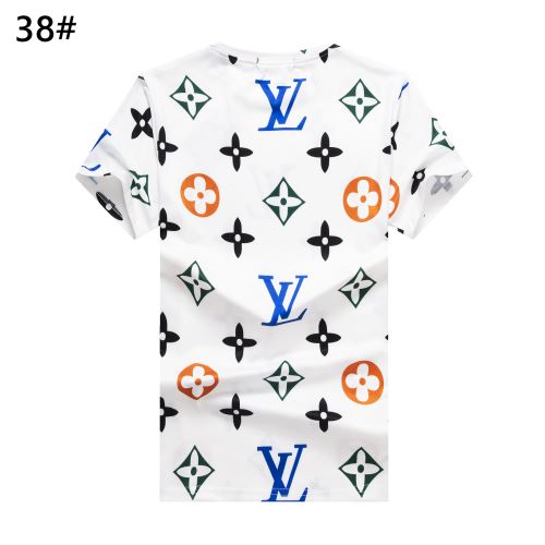 ルイ ヴィトンコピー ブランド 2色可選 半袖Tシャツ プリント 収縮性のある 魅力ファッション 2022新作 着心地満点