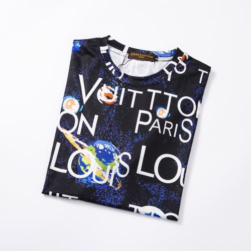 豊富なサイズ ラウンドネック 半袖Tシャツ 2022新作 ルイ ヴィトンブランド 偽物 通販 優しいフィット感 通気性に優れた