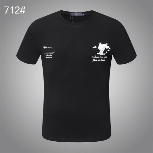 2色可選 ラウンドネック 半袖Tシャツ 極上の着心地 収縮性のある 肌に馴染みやすい ルイ ヴィトンブランド 偽物 通販 2022新作