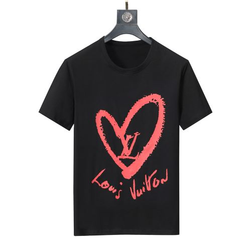 2022新作 高級感ある レジャー 半袖Tシャツ 高品質 シンプル 2色可選 自然な肌触り ルイ ヴィトン偽物ブランド