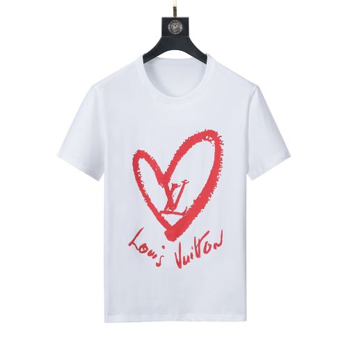 2022新作 高級感ある レジャー 半袖Tシャツ 高品質 シンプル 2色可選 自然な肌触り ルイ ヴィトン偽物ブランド
