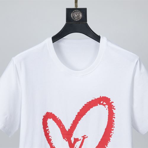 2022新作 高級感ある レジャー 半袖Tシャツ 高品質 シンプル 2色可選 自然な肌触り ルイ ヴィトン偽物ブランド